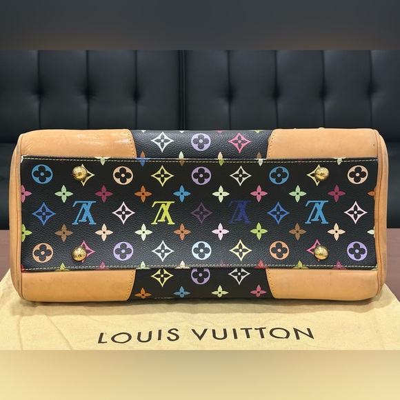 Authentic Louis Vuitton Beverly GM – Monogram Multicolor Black - Picture 6 of 12